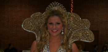 Throughout it all, 76th International Rice Festival Queen Sarah Mouton sparkled through the night.