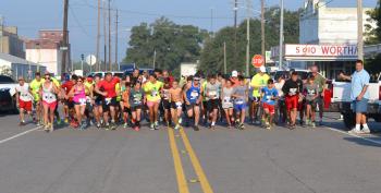 Start of the 2013 Annual Frog Run