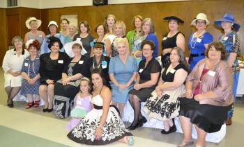 Mesdames d’ Rayne, derived from the enjoyed Rayne Remembered site of Facebook, gathered for their inaugural meeting and day of fun on Saturday, Sept. 14, at the Union Hall in Rayne, complete in vintage attire.