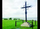 The Deportation Cross located at the site of the Grand Derangement in Nova Scotia (Acadie) when Acadian families were forced from their homes by the British in 1755.